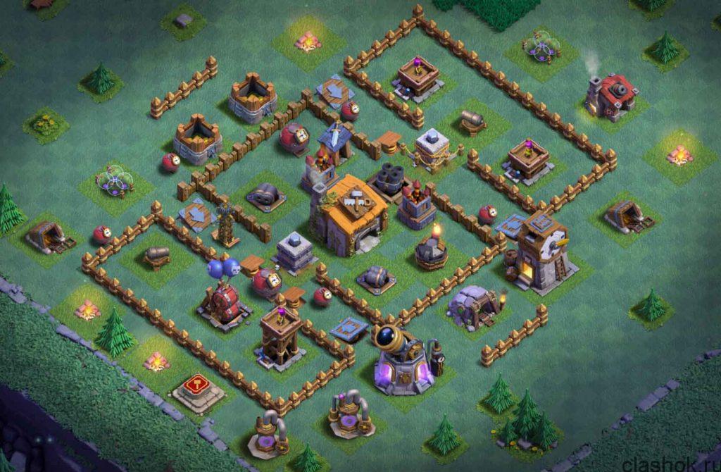 Расстановка 6 дс clash of clans